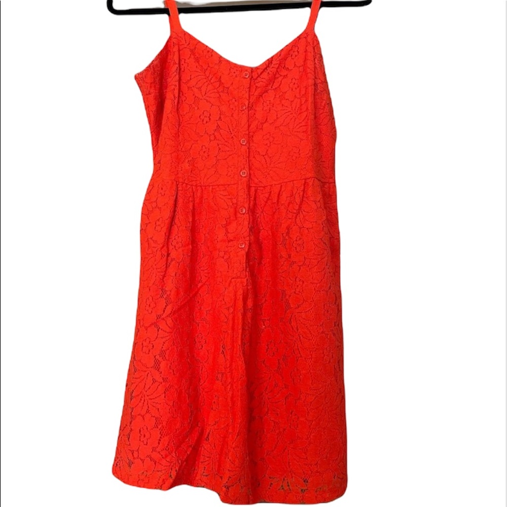 Volcom Orange Dress, Size S